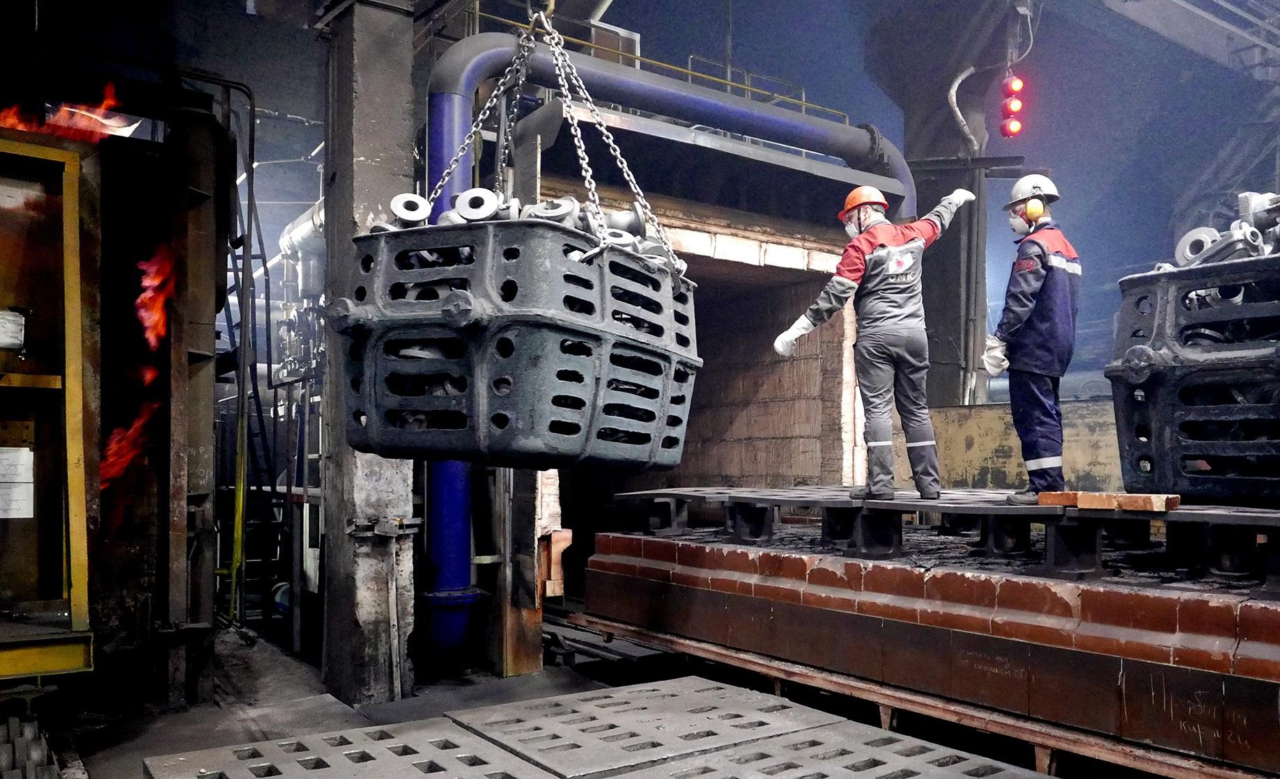 На благовещенском заводе ОМК ввели в строй новую термическую печь