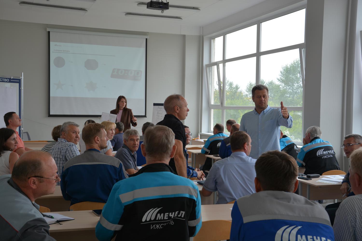 Управленцы «Ижстали» совершенствуют навыки бережливого производства